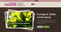 Desktop Screenshot of cvillefoodscapes.com